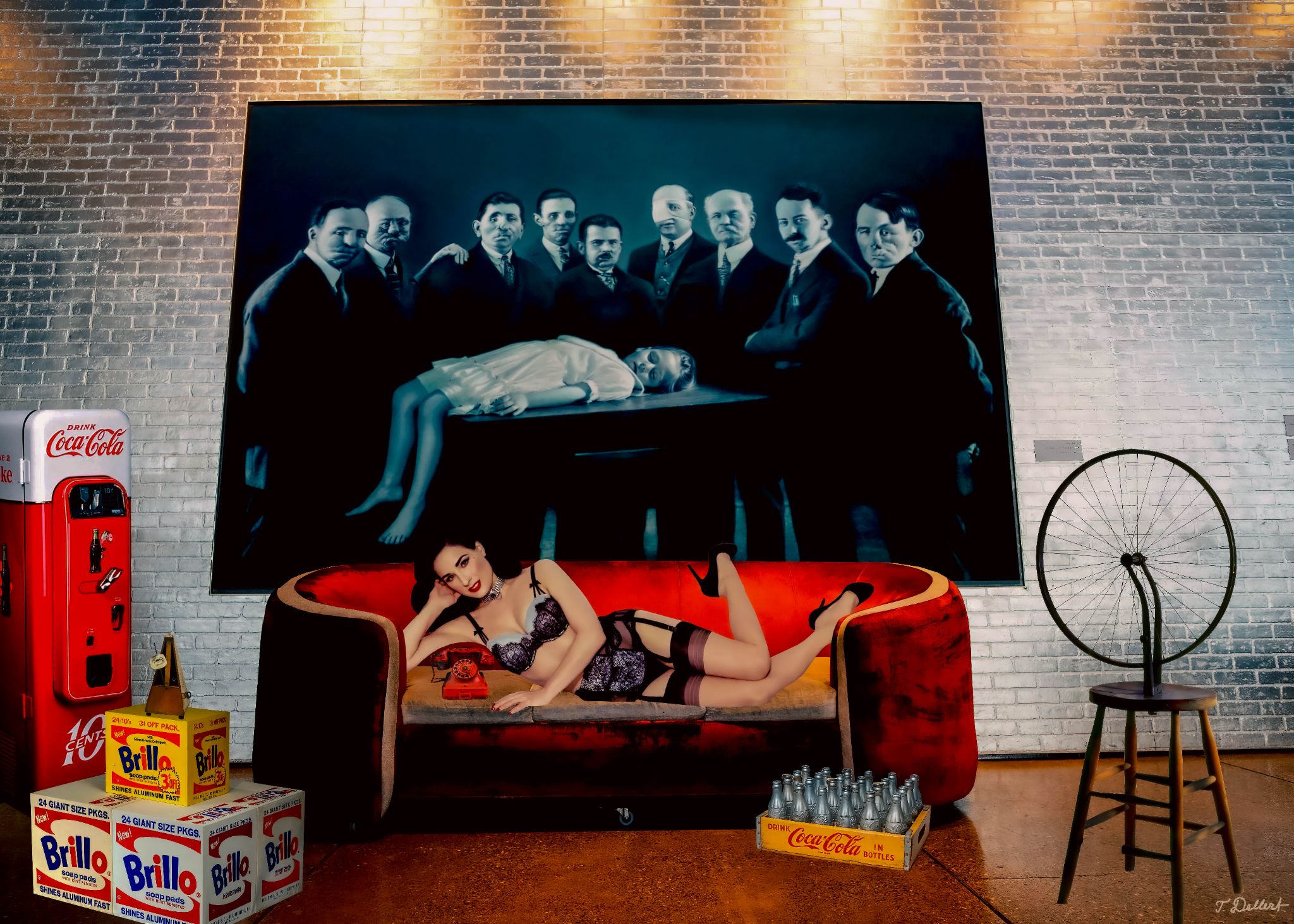 In Warhols Silver Factory 